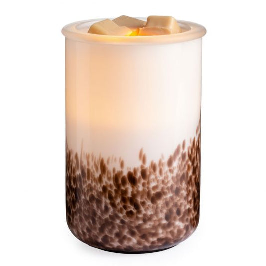 Tiger Shell Glass Illumination Wax Fragrance Warmer