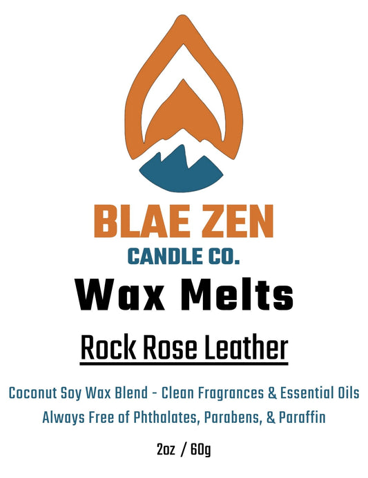 Rock Rose Leather-Wax Melts