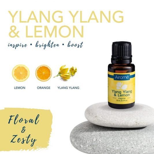 Ylang Ylang & Lemon Essential Oil Blend